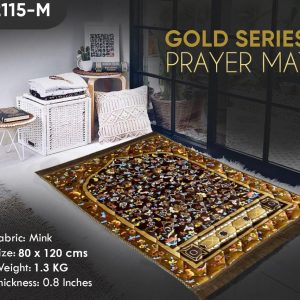 Jai Namaz Plush Velvet Prayer Mats Premium Orthopedic Foam