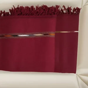 Maroon shawal for men